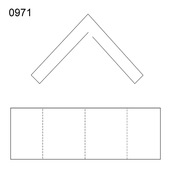 Vnitřní prvek obalu 0971