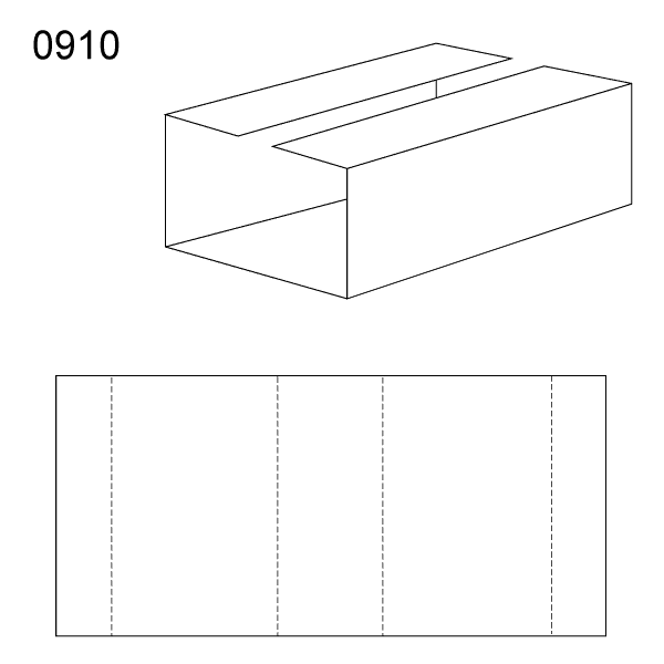 Vnitřní prvek obalu 0910