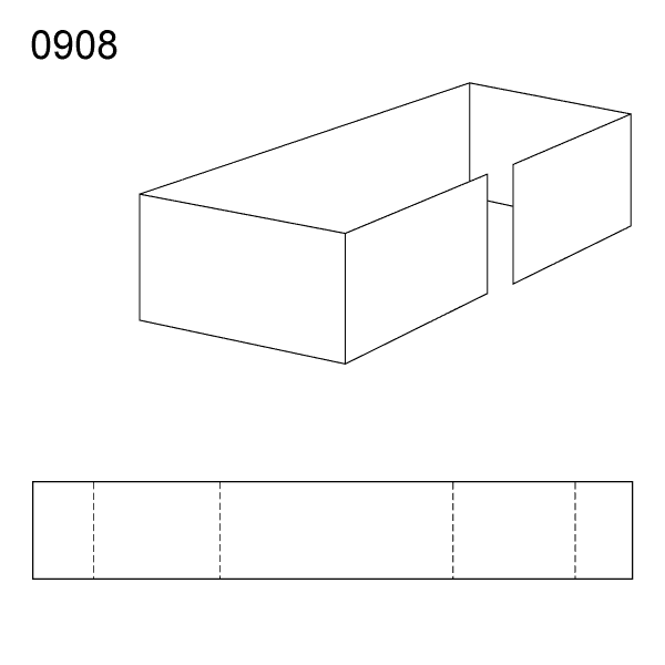 Vnitřní prvek obalu 0908