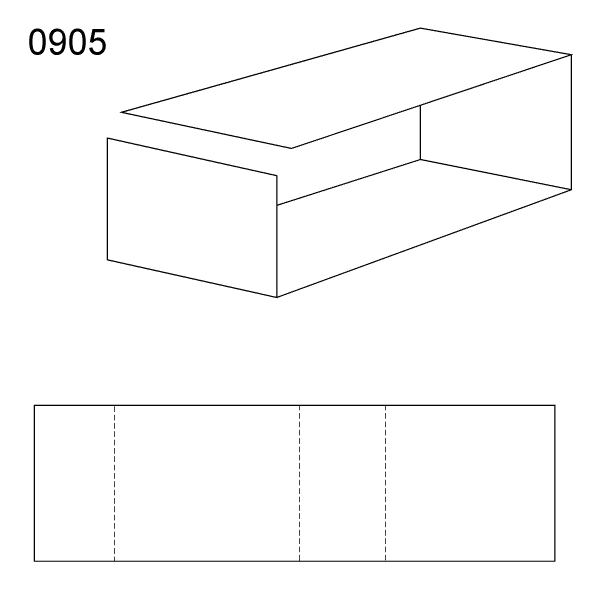 Vnitřní prvek obalu 0905