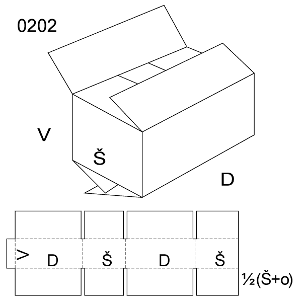 Klopová krabice 0202